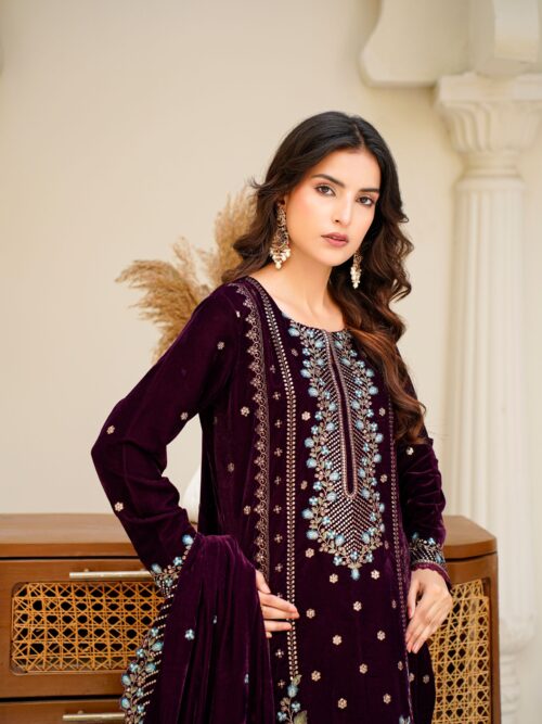 Embroidered Georgette Pakistani Suit Embroidered Georgette Pakistani Suit
