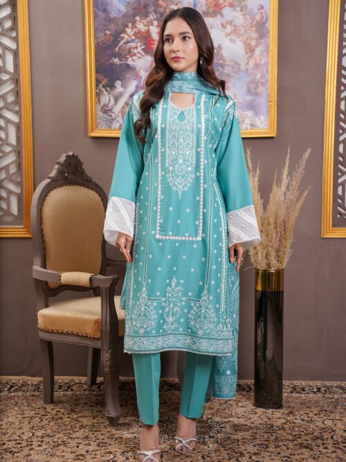 Ocean Breeze Paisley Salwar Set Ocean Breeze Paisley Salwar Set