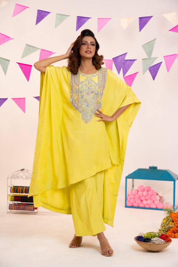 kaftan Fluid Silk Georgette Kaftan
